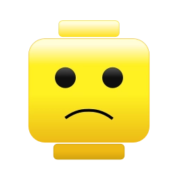 Sticker ☹️ Lego Emoji @WhyImPremiumEmoji