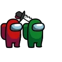 Telegram sticker 🔪 Among Us