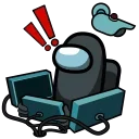 Telegram sticker ❗️ Among Us