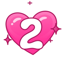Sticker 2️⃣ ✧ @emojiabc ✧