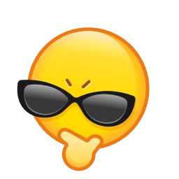 Sticker 😎 QQ_SuperEmoji @TgEmodziBot