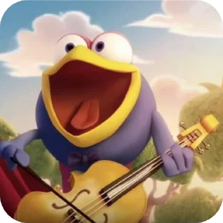 Телеграм стикер 🎸 тесса буянит