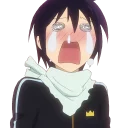 Telegram stiker 😭 Anime reactions 1