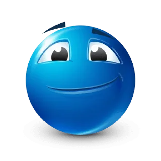 Video sticker 😉 Bluemoji