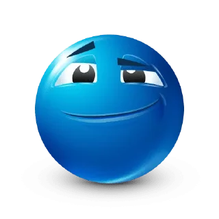 Video sticker 😉 Bluemoji