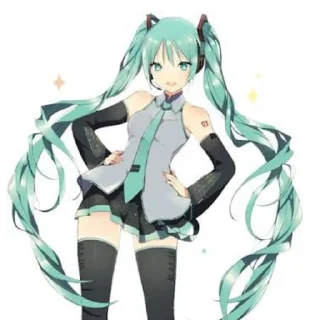 Video sticker 🧸 Miku