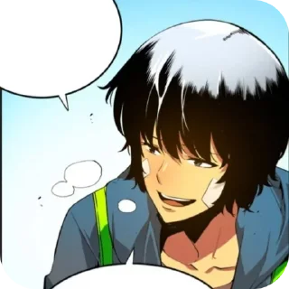 Telegram sticker 👄 son jinwoo