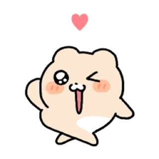 Telegram sticker ⭐ 와플곰이 나타나따! 5 @moe_sticker_bot