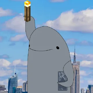 Video sticker 🐬 Miharu ETH (By OG Community)