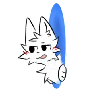 Video sticker 🤨 Белый гей пидр | 7/7 @mxaiw_red