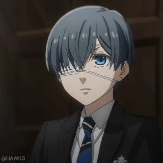 Telegram sticker ☺️ (@TodorokiShouto) Black Butler
