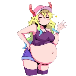 Telegram stiker ✨ pregnant bellies