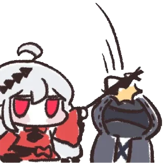 Video sticker 👊 Chibi Skadi | @Onishiki @OniGP