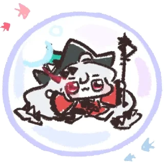 Sticker 😏 Chibi Skadi | @Onishiki @OniGP