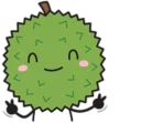 Sticker ✌ durian @emmastickers