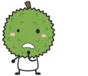 Video sticker 🙀 durian @emmastickers