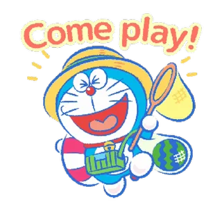 Video sticker 😝 Doraemon @MochaStickers
