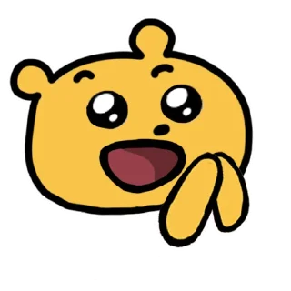 Telegram sticker 🥺 搞笑小Pooh
