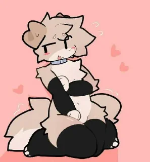 Telegram sticker ☺️ 🏳️‍🌈Furry Lovers🏳️‍🌈 ➡️ @Ctikerubot