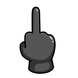 Sticker 🖕 Parabellum by @Axiopoinos