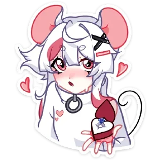 Telegram sticker 💍 Мауси без надписей