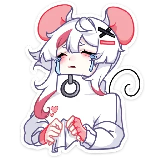 Telegram sticker 😢 Мауси без надписей