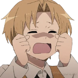 Telegram sticker 😭 Mushoku Tensei @Y2Lab