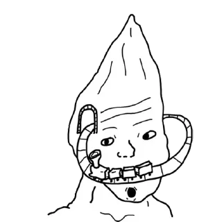 Video sticker 🗡 Brainlet again