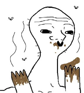 Video sticker 💩 Brainlet again