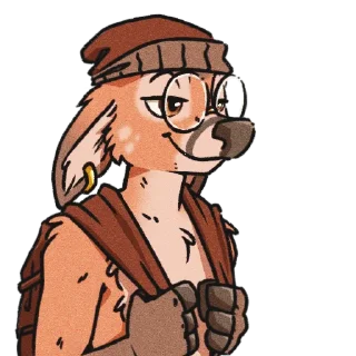 Telegram stiker 🎒 Bedtime Buck