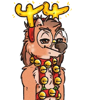 Video sticker 🎄 Bedtime Buck
