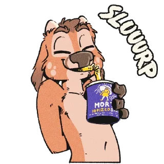 Telegram stiker 🧂 Bedtime Buck
