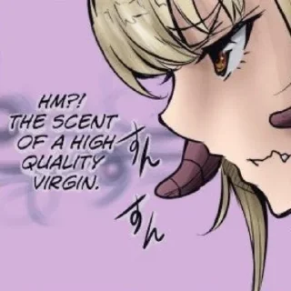 Telegram sticker 👃 Animeme #1 by @animemerepo