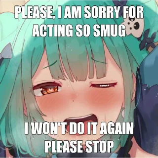 Telegram sticker 😭 Animeme #1 by @animemerepo