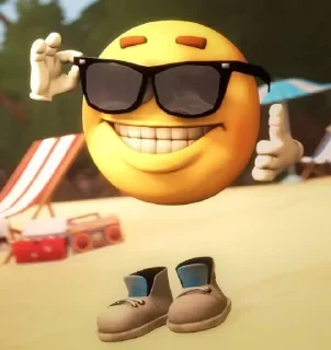 Sticker 😎 Yellow collection💛 @Parsa_sky_walker