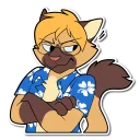 Telegram sticker 😠 Jaycatt