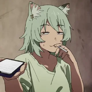 Video sticker 🐈‍⬛ 🫧 Yani Neko - @Sausticker