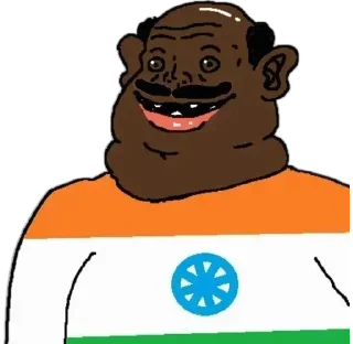 Телеграм стикер 🇮🇳 BASED's kang pack