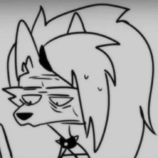 Telegram sticker 💀 Loona SFW @luchikki