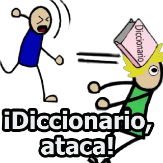 Telegram sticker ✍ DICCIONARIO - [Instagram: @WiStickers]