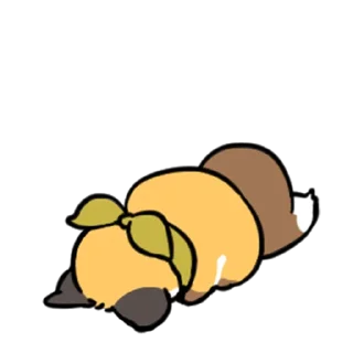 Video sticker 😩 short-legged fox v.2 // @smthstck