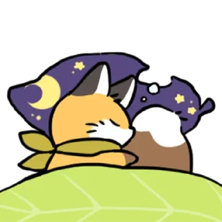 Video sticker 💤 short-legged fox v.2 // @smthstck