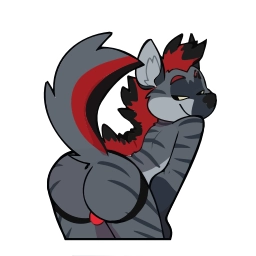 Телеграм стикер 🍑 NSFW Furry Stickers :: @fStikBot