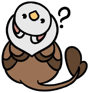 Telegram sticker 🤔 March Mallow by JonGriffon