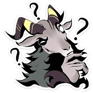 Telegram sticker 🤔 Хозяин леса • @TgSticker