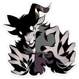 Telegram sticker 👐 Хозяин леса • @TgSticker