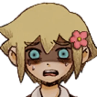Телеграм стикер 😨 OMORI