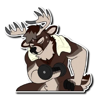 Video sticker 💪 Vinyl