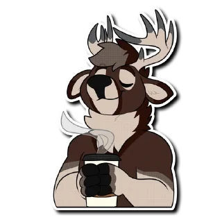 Telegram sticker ☕️ Vinyl