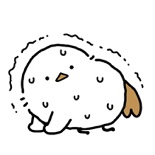 Telegram sticker 💬 베비베비는 관심받고 싶어! By @KakaoEmoticon